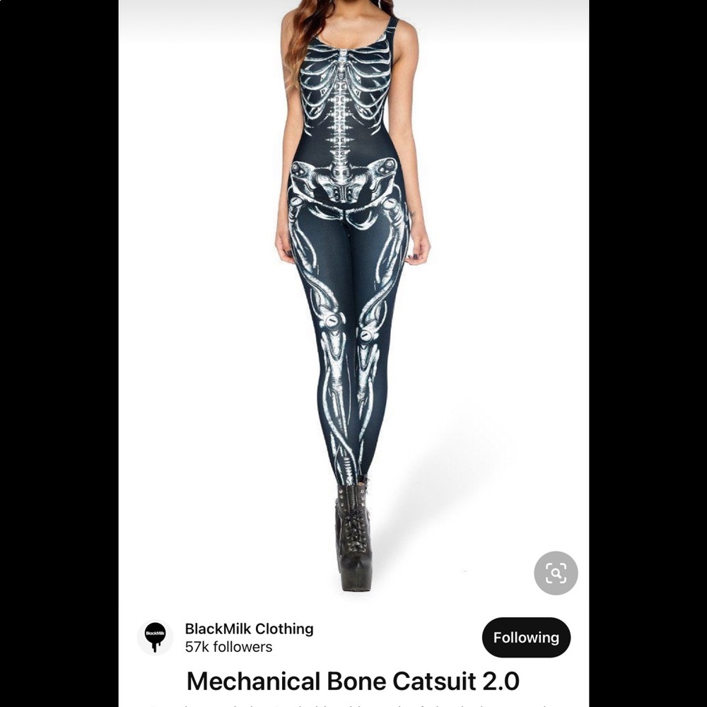 Mechanical Bones Catsuit